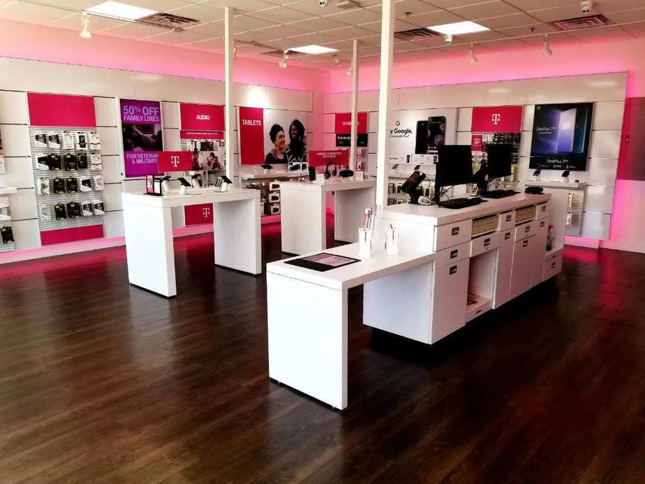 Interior photo of T-Mobile Store at Little Debbie Pkwy & Jac Cate Rd, Ooltewah, TN