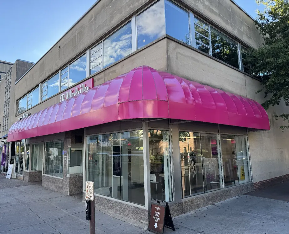  Exterior photo of T-Mobile Store at Colesville Rd & Fenton St, Silver Spring, MD 