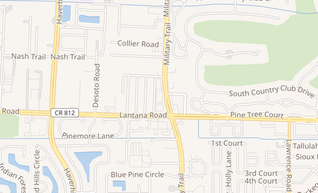 map of 5891 S Military Trl Ste A-5 Lake Worth, FL 33463