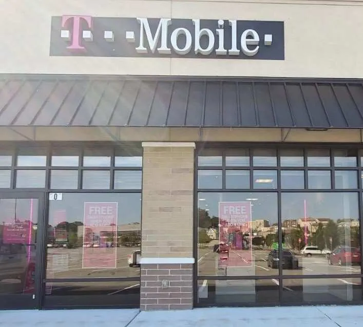 Exterior photo of T-Mobile store at Passaic St & Macarthur Ave, Garfield, NJ