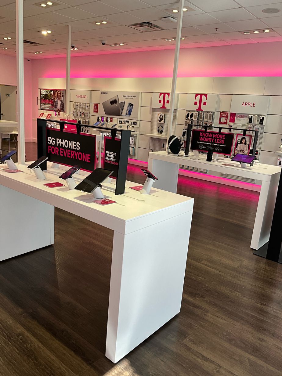 Interior photo of T-Mobile Store at Outlets At Orange, Orange, CA