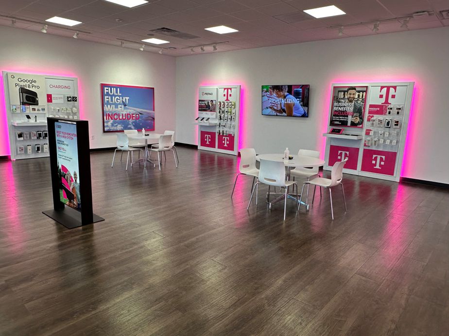 Interior photo of T-Mobile Store at Broad St & N Bultman Dr, Sumter, SC