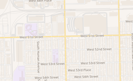 map of 5115 S Kedzie Ave Chicago, IL 60632
