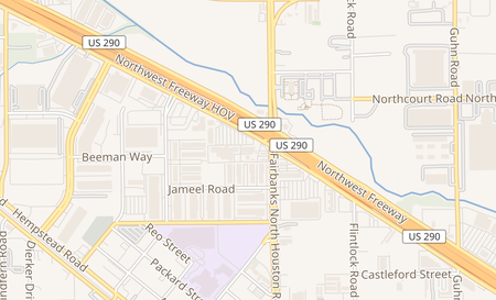 map of 14121 Northwest Frwy C Houston, TX 77040