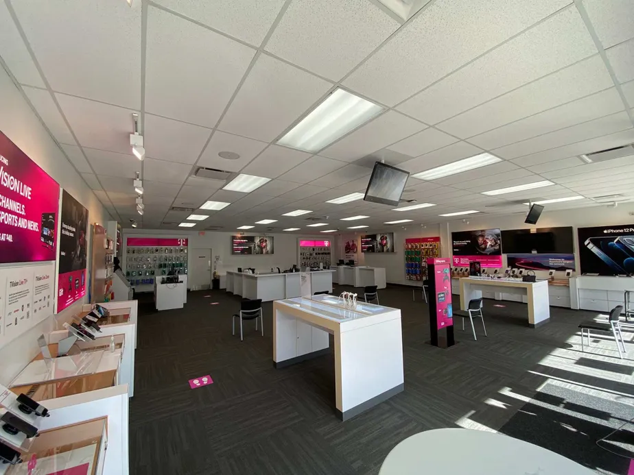 Interior photo of T-Mobile Store at Holcomb Bridge Rd & Fouts Rd, Roswell, GA