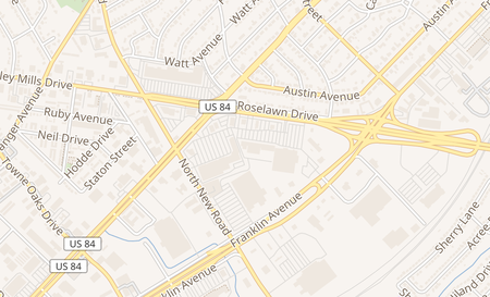 map of 412C N Valley Mills Dr Waco, TX 76710