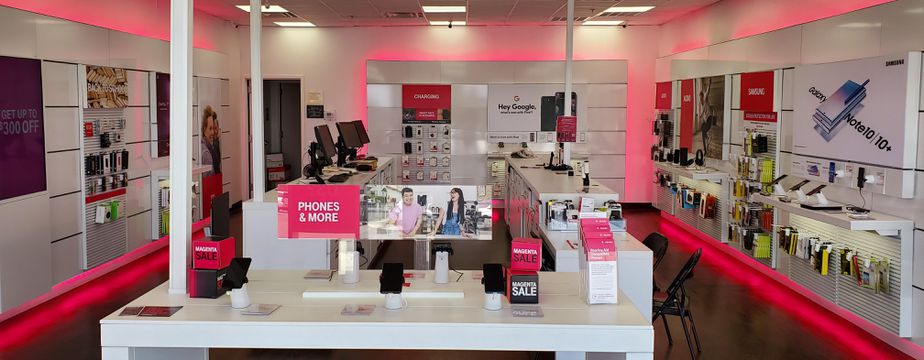 Interior photo of T-Mobile Store at Spring Branch, TX, Spring Branch, TX