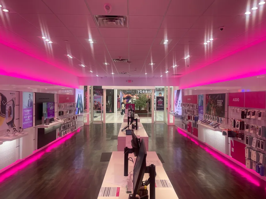  Interior photo of T-Mobile Store at Poughkeepsie Galleria, Poughkeepsie, NY 