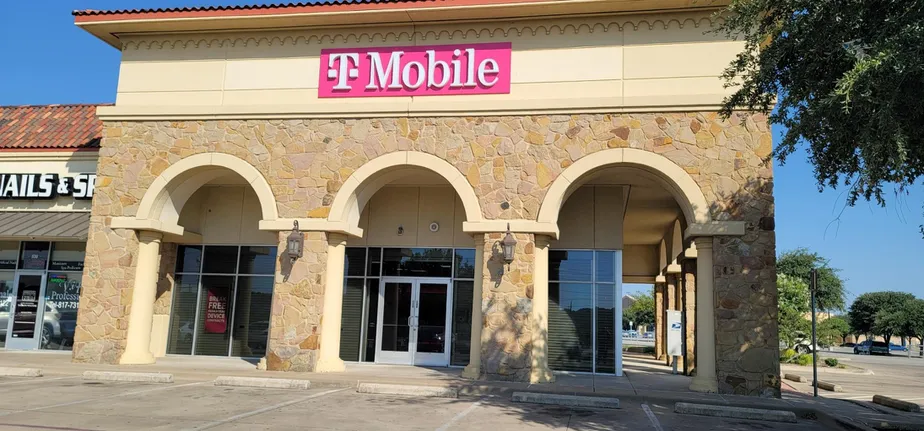 Exterior photo of T-Mobile Store at Hawks- Westworth Village, Fort Worth, TX