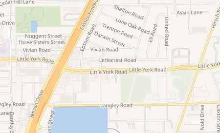 map of 4205 Little York Rd 400 Houston, TX 77093