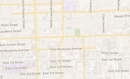 map of 746 E. Holt Ave Pomona, CA 91767