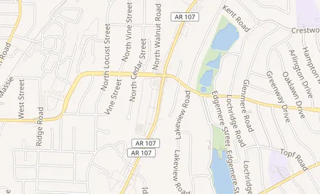 map of 3901 E Kiehl Ave Ste D Sherwood, AR 72120