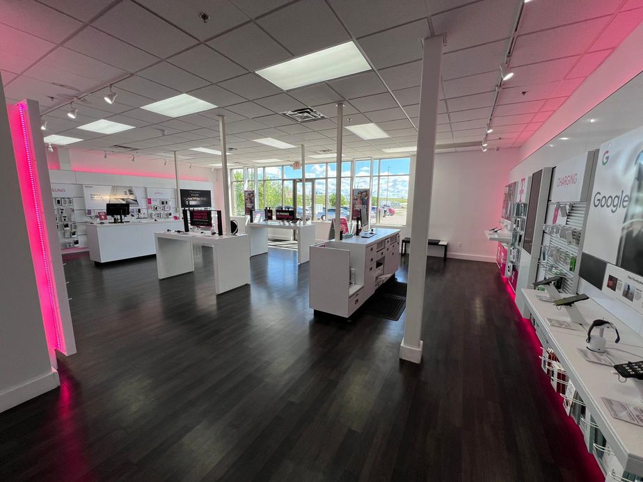 Interior photo of T-Mobile Store at 61st St NE & Labeaux Ave NE, Albertville, MN
