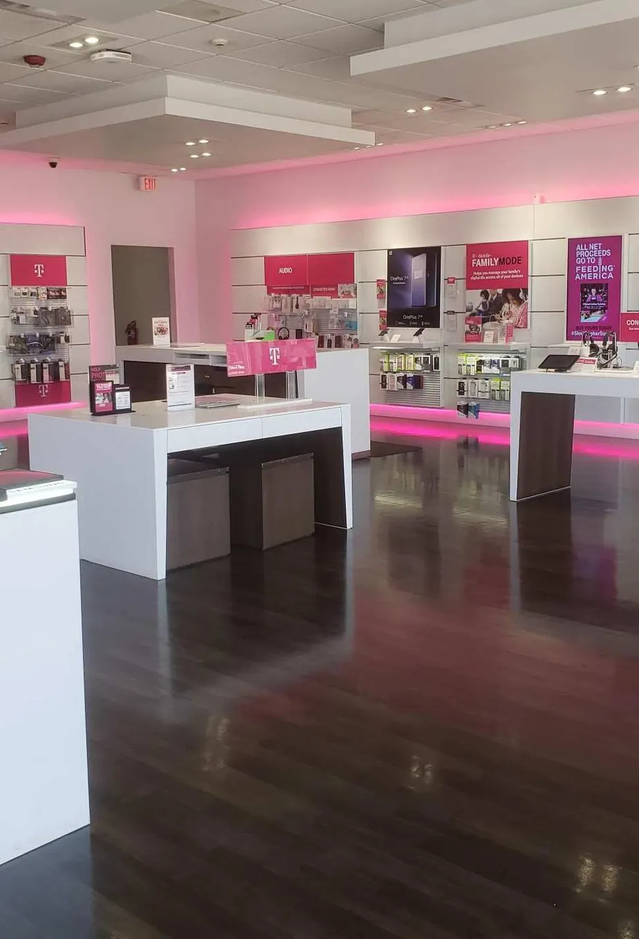 Interior photo of T-Mobile Store at Eastex Freeway & Dowlen, Beaumont, TX