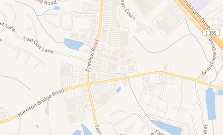 map of 699 Fairview Rd B Simpsonville, SC 29680