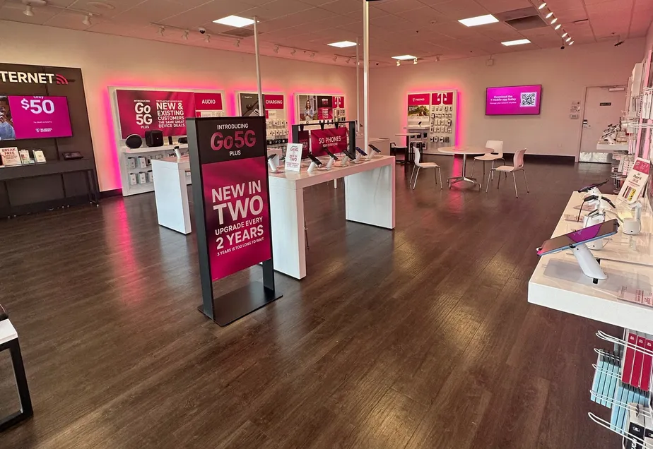 Interior photo of T-Mobile Store at Camarillo Town Center, Camarillo, CA