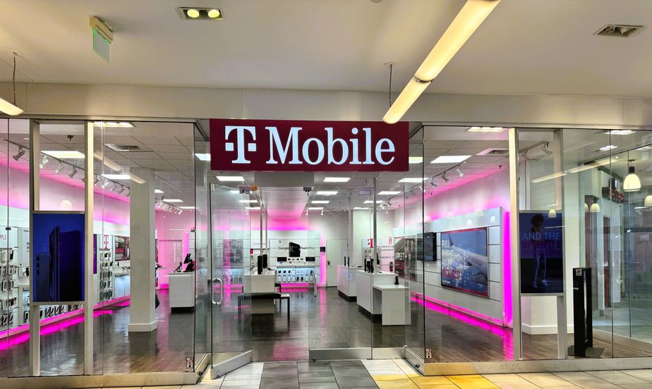 Exterior photo of T-Mobile Store at Mondawmin Mall, Baltimore, MD