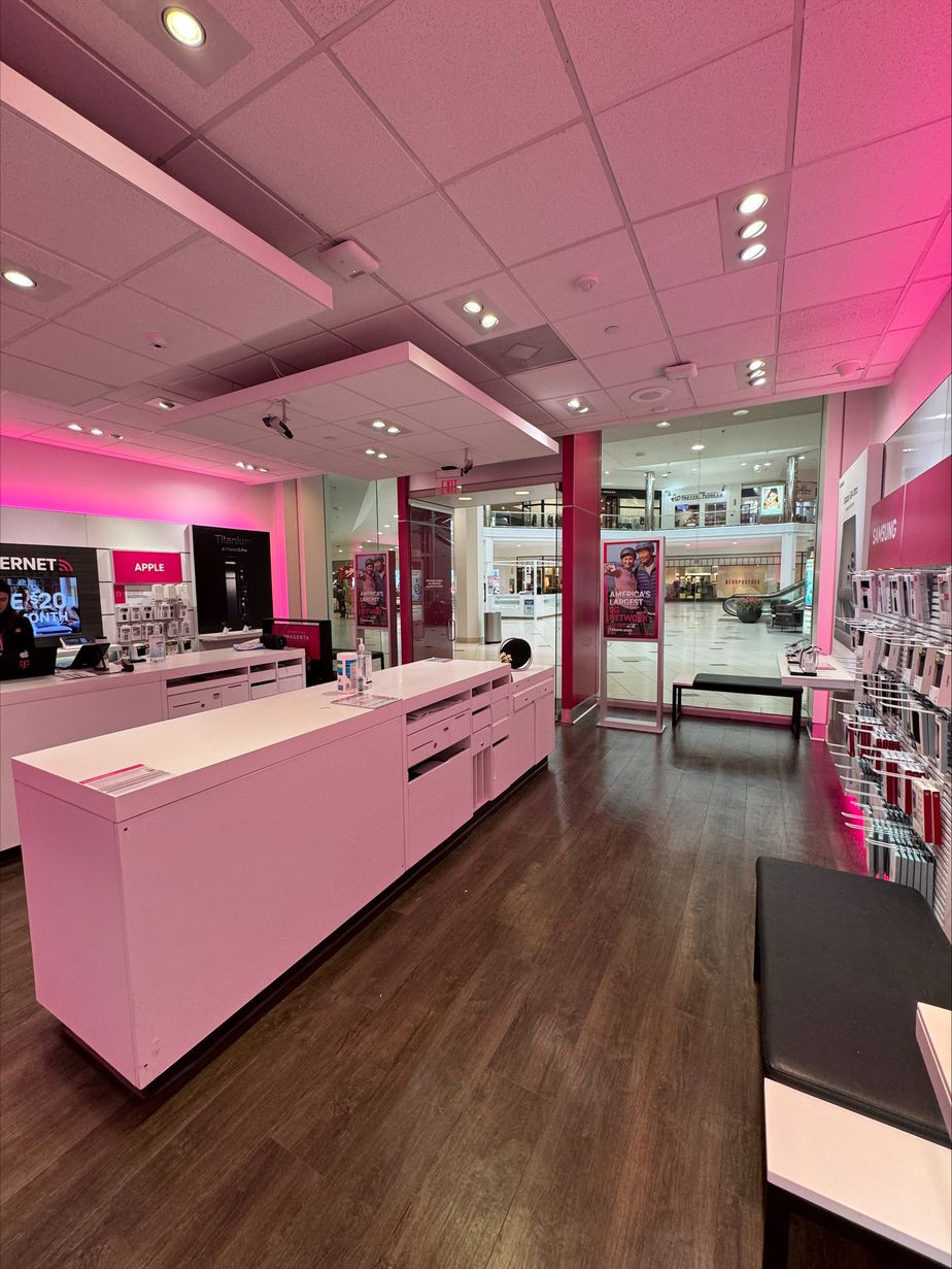 Interior photo of T-Mobile Store at Twelve Oaks Mall, Novi, MI
