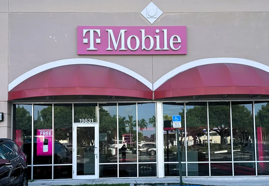 Exterior photo of T-Mobile Store at 2nd Ave & NW 1st Pl, Miami Gardens, FL