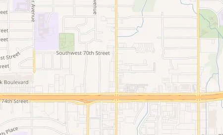 map of 7141 S Western Ave Ste C Oklahoma City, OK 73139