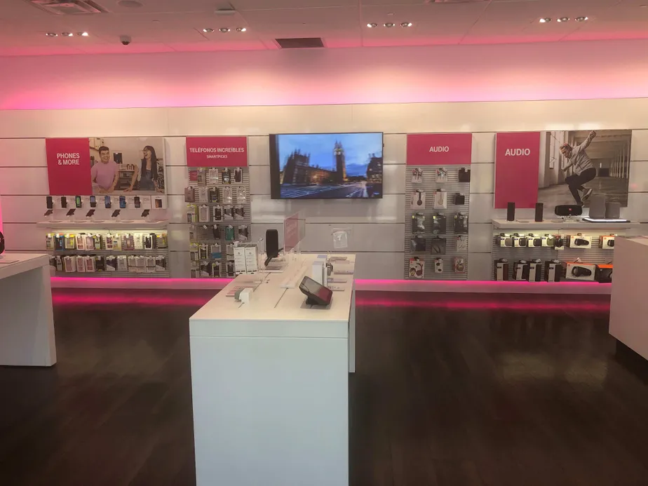 Interior photo of T-Mobile Store at SW 8th St & SW 19th Ave, Miami, FL