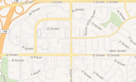 map of 5054 S 108th St Omaha, NE 68137