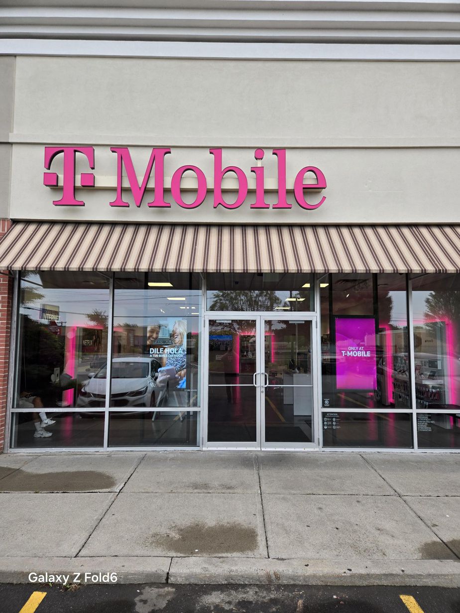 Exterior photo of T-Mobile Store at E Ridge Rd & Hudson Ave, Rochester, NY