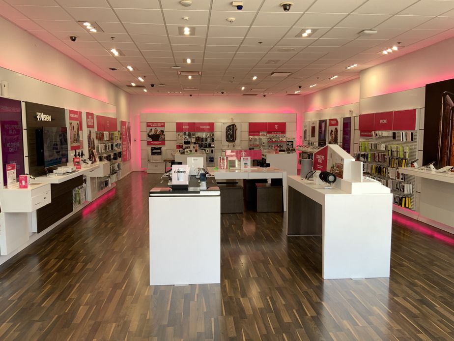 Interior photo of T-Mobile Store at 210 Freeway & Sierra Hwy, Fontana, CA