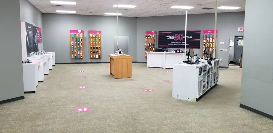 Interior photo of T-Mobile Store at US Hwy 10 & Sandy Ln, Stevens Point, WI