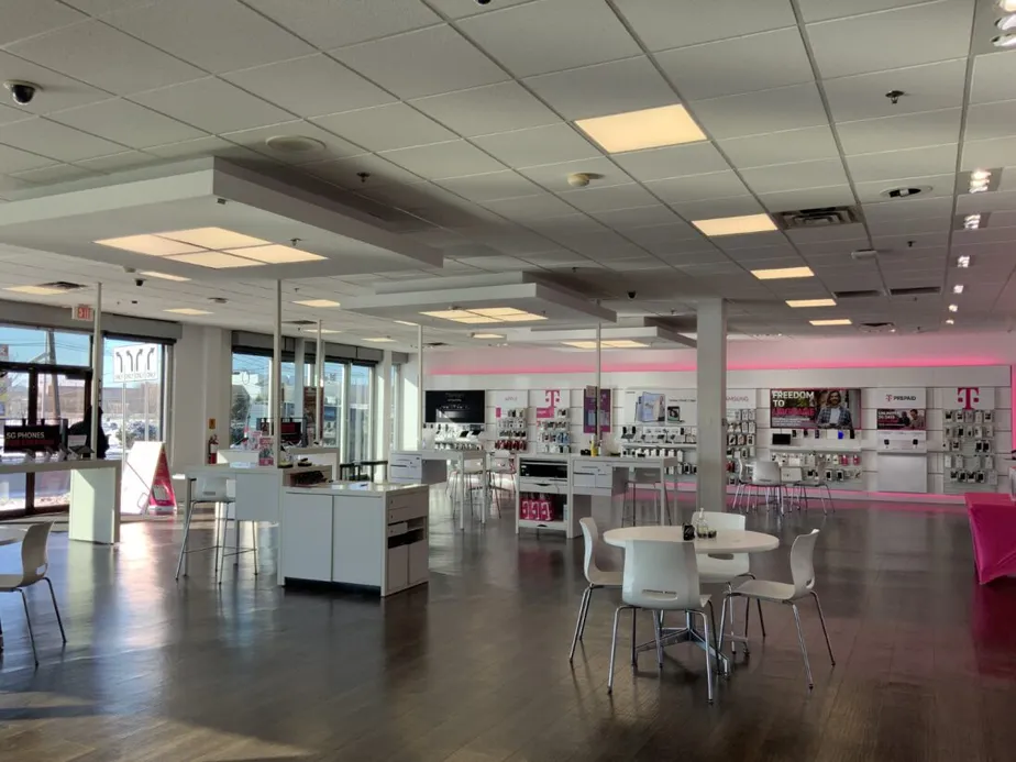  Interior photo of T-Mobile Store at W Edgar Rd & Sylvan St, Linden, NJ 