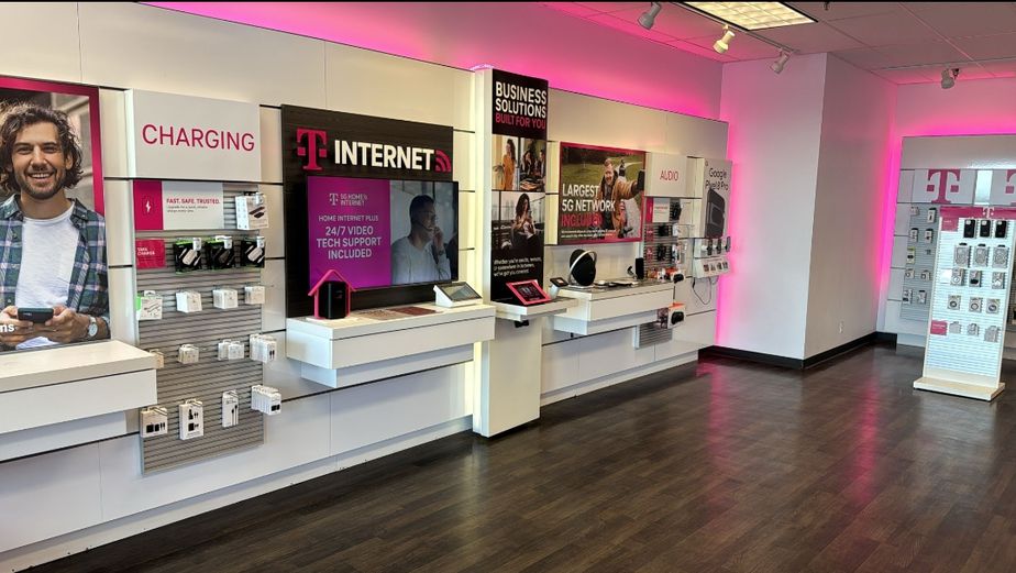Interior photo of T-Mobile Store at Cottage Grove Plaza, Cottage Grove, MN