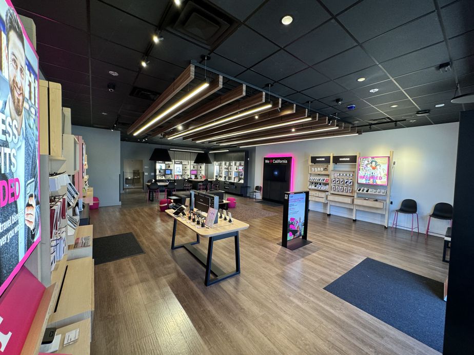Interior photo of T-Mobile Store at Santee Trolley Square, Santee, CA