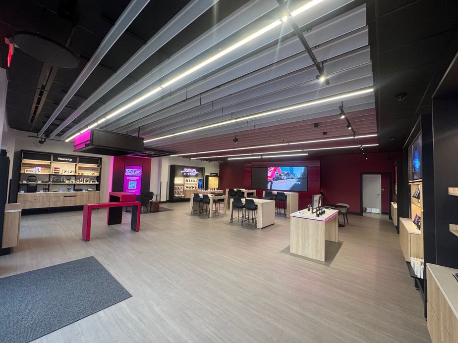 Interior photo of T-Mobile Store at Farr Village, Anderson, SC