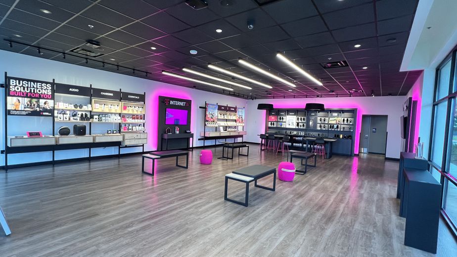 Interior photo of T-Mobile Store at Forney Marketplace, Forney, TX