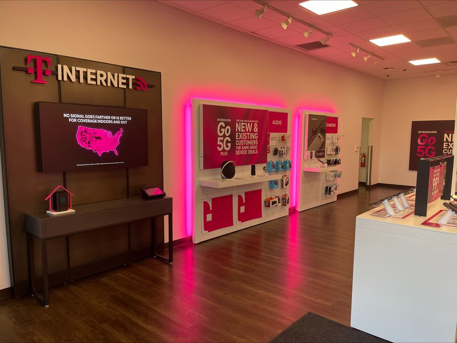  Interior photo of T-Mobile Store at Meadow Greens Shopping Center, Eden, NC 