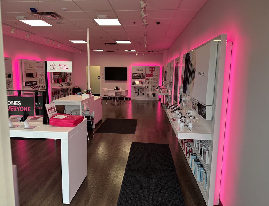 Interior photo of T-Mobile Store at S Main St & E Old US Hwy 12, Chelsea, MI