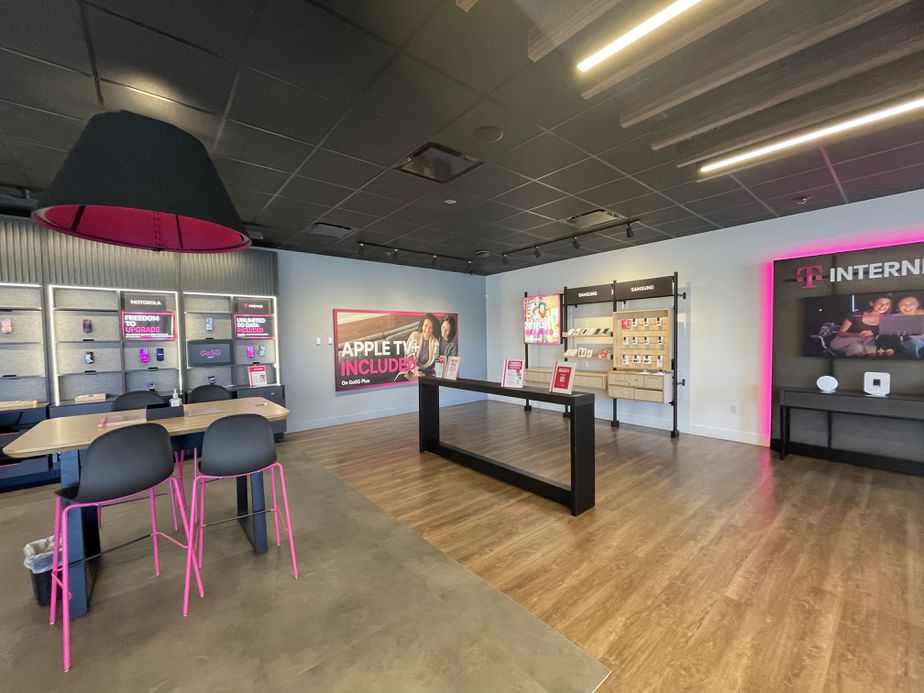 Interior photo of T-Mobile Store at Sahara & Valley View, Las Vegas, NV