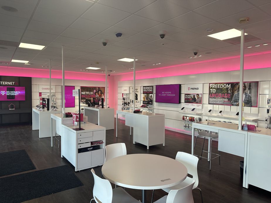 Interior photo of T-Mobile Store at Andover St & Prospect St, Peabody, MA