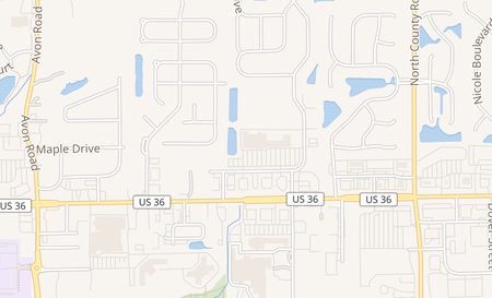 map of 7508 Beechwood Centre Road Avon, IN 46123