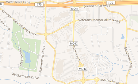 map of 931 State Highway K O'Fallon, MO 63366