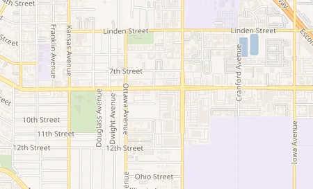 map of 1788 University Ave #110 Riverside, CA 92507