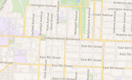 map of 2600 Independence Ave Ste 105 Kansas City, MO 64124