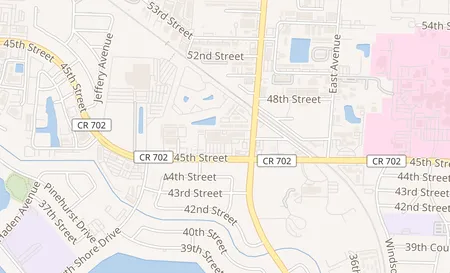 map of 1225 45th St Ste 305 West Palm Beach, FL 33407