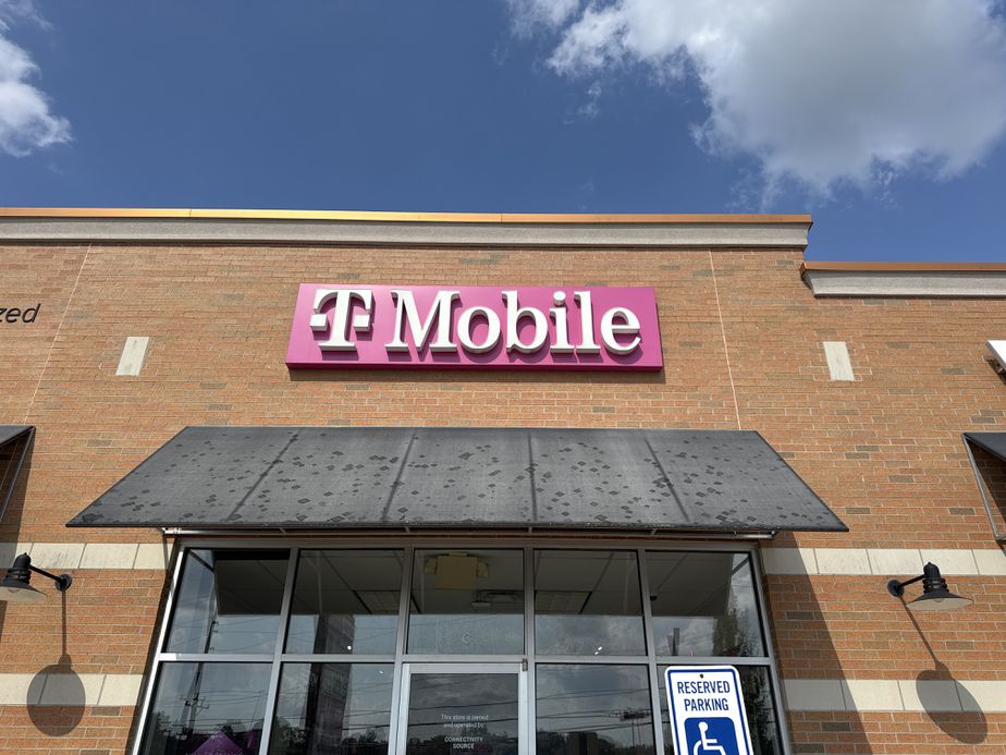 Exterior photo of T-Mobile Store at Harrison Ave & Belclare Rd, Cincinnati, OH