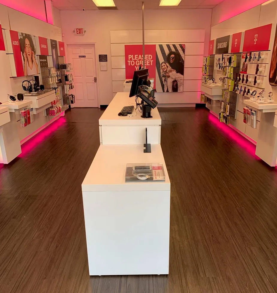 Interior photo of T-Mobile Store at Liberty & 3rd, Bloomington, IN