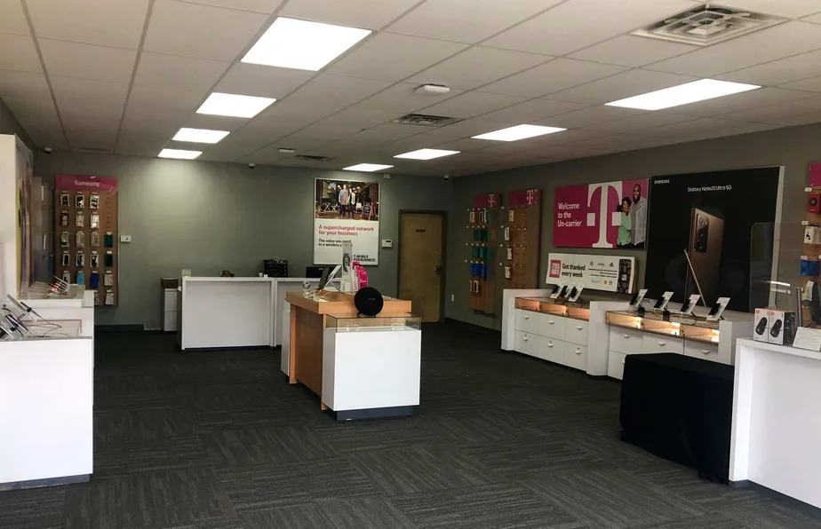 Interior photo of T-Mobile Store at N Prospect Rd & E War Memorial Dr, Peoria, IL