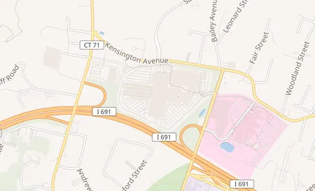 map of 470 Lewis Avenue Meriden, CT 06451