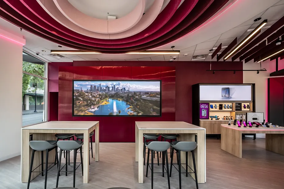  Interior photo of T-Mobile Store at Redmond Town Center, Redmond, WA 