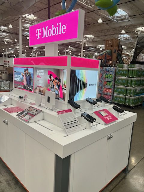 Exterior photo of T-Mobile Store at Costco Overland Park KS, Overland Park, KS