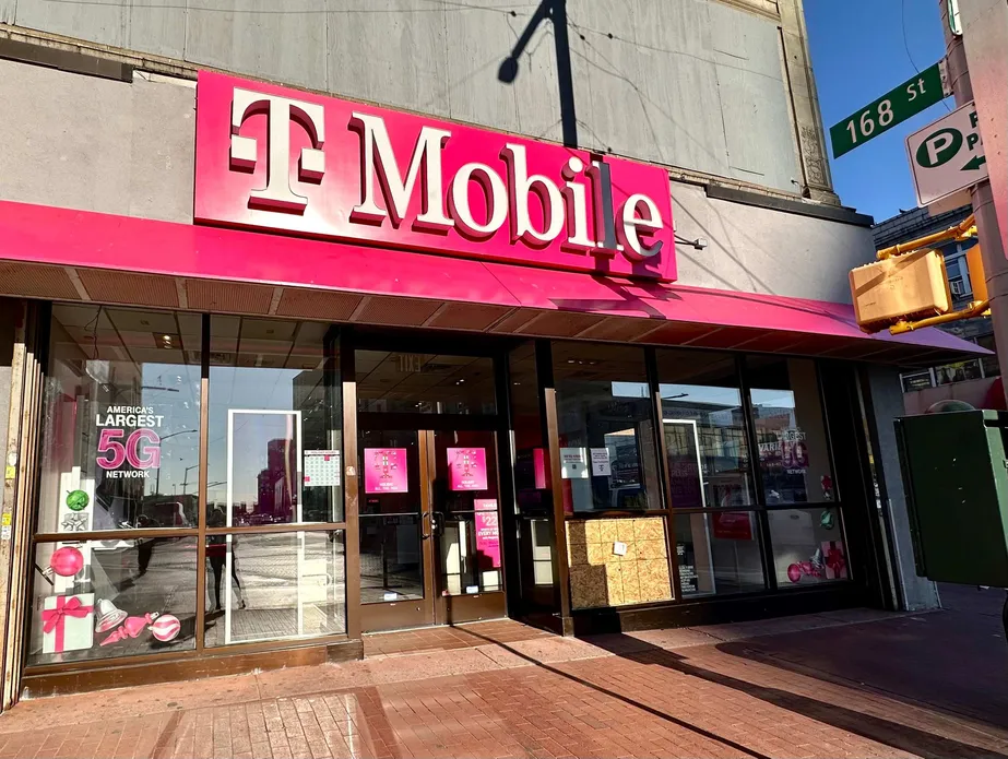 Exterior photo of T-Mobile Store at Jamaica & 168th St, Jamaica, NY